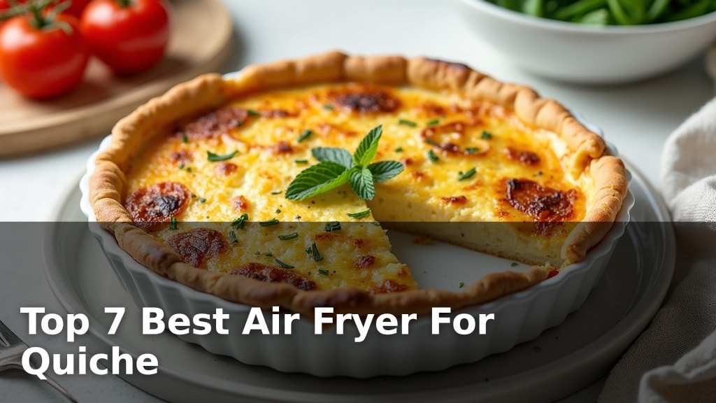Top 7 Best Air Fryer For Quiche