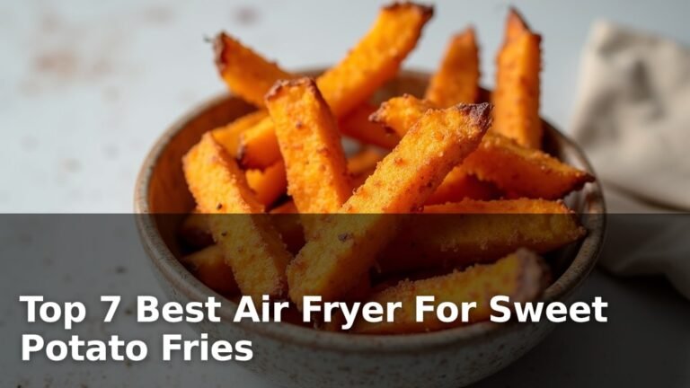 Top 7 Best Air Fryer For Sweet Potato Fries