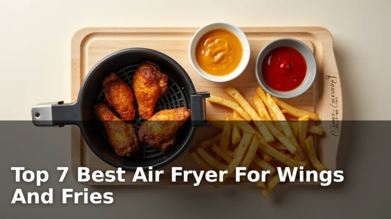 Top 7 Best Air Fryer For Wings And Fries