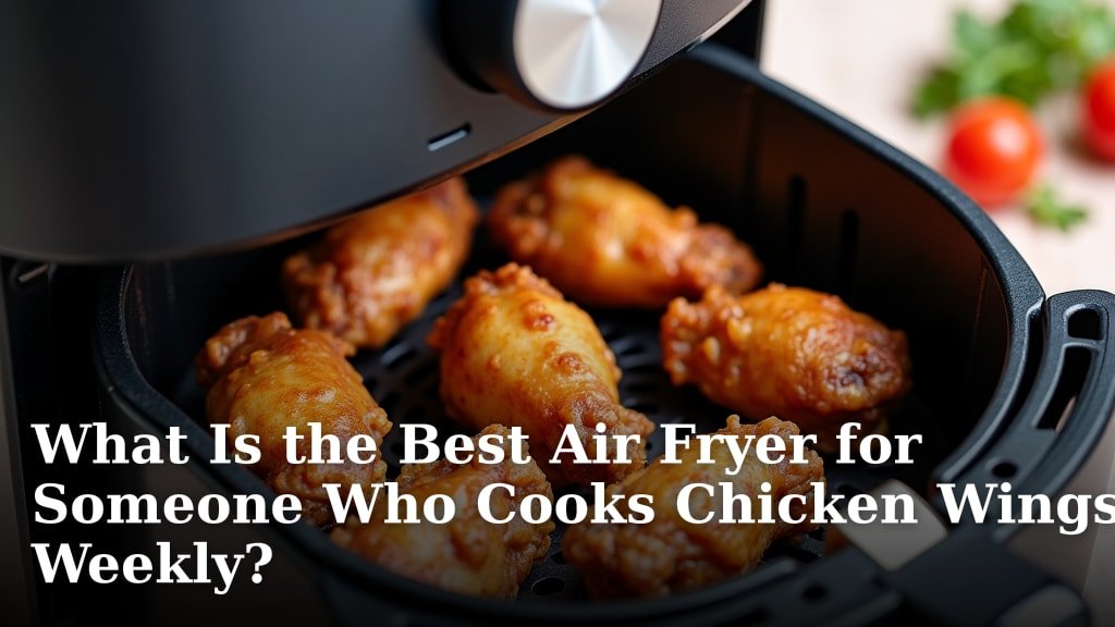 What Is the Best Air Fryer for Someone Who Cooks Chicken Wings Weekly?