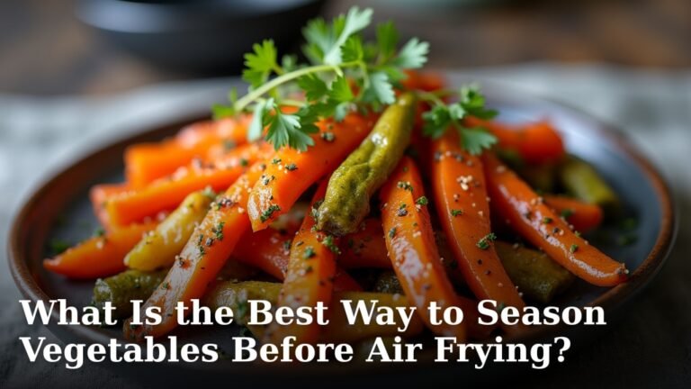 What Is the Best Way to Season Vegetables Before Air Frying?